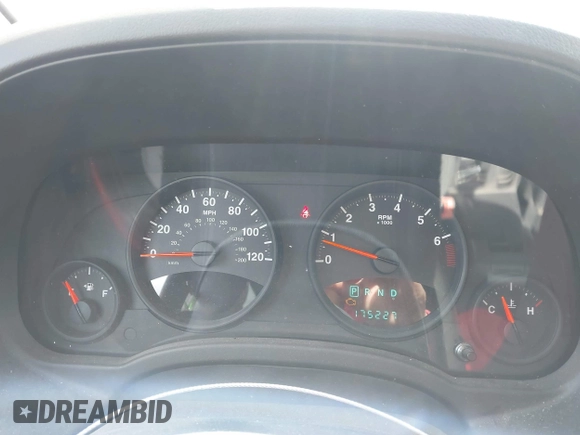 2013 Jeep Compass Sport with VIN 1C4NJDBBXDD177680, listed as a IAAI auction lot 41893859 with 175,227 mi miles. Bid and sale history available at carsss.com. Image 7.