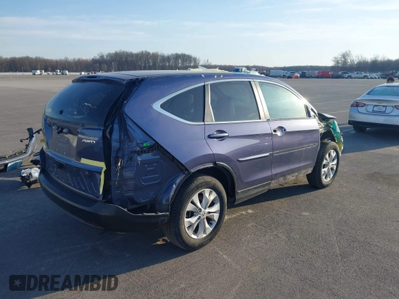 2014 Honda CR-V EX-L with VIN 2HKRM4H74EH607257, listed as a IAAI auction lot 41801147 with 67,145 mi miles. Bid and sale history available at carsss.com. Image 4.