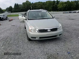 2012 Kia Sedona LX with VIN KNDMG4C77C6456849, listed as a Copart auction lot 69638314 with 206,434 mi miles and Salvage Title. Bid and sale history available at carsss.com. Image 11.