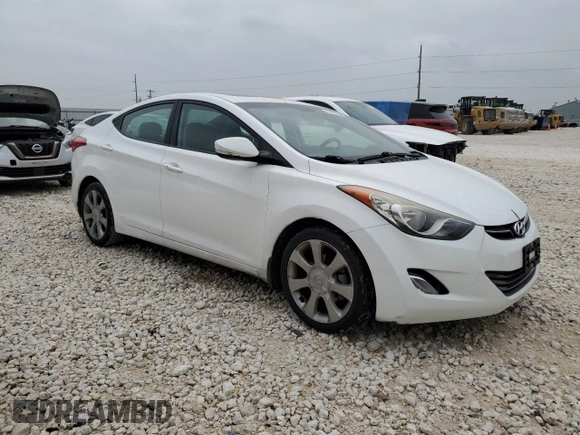 2013 Hyundai Elantra GLS z VIN 5NPDH4AE1DH423061, wystawiony jako Copart lot #50559705 z przebiegiem 121 016 mil mil oraz Czysty tytuł • Clean title. Historia ofert i sprzedaży dostępna na DreamBid. Obrazek 4.