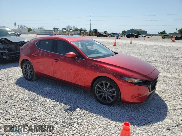 2024 Mazda 3 S Preferred with VIN JM1BPALM2R1701848, listed as a Copart auction lot 51903965 with 6,993 mi miles and Clean title. Bid and sale history available at DreamBid. Image 4.