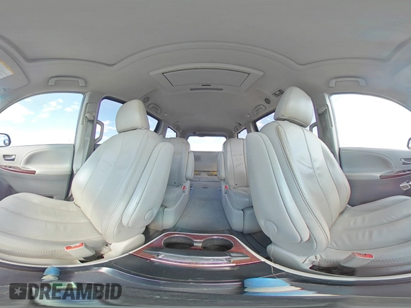2011 Toyota Sienna XLE with VIN 5TDDK3DC2BS028058, listed as a Copart auction lot 54374215 with 216,905 mi miles and Salvage Title. Bid and sale history available at DreamBid. Image 15.