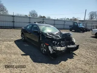 2020 Honda Civic LX z VIN 2HGFC2F64LH551171, wystawiony jako Copart lot #48491715 z przebiegiem 56 715 mil mil oraz Szkoda całkowita • Salvage title. Historia ofert i sprzedaży dostępna na DreamBid. Obrazek 10.