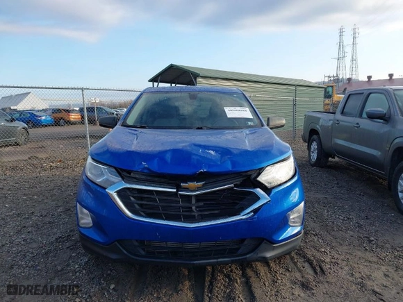 2019 Chevrolet Equinox LS with VIN 3GNAXSEV1KS521666, listed as a IAAI auction lot 40900088 with 77,573 mi miles. Bid and sale history available at carsss.com. Image 12.