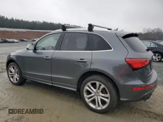 2015 Audi SQ5 Prestige with VIN WA1VGAFP7FA052184, listed as a Copart auction lot 41655245 with 76,068 mi miles and Salvage Title. Bid and sale history available at carsss.com. Image 2.