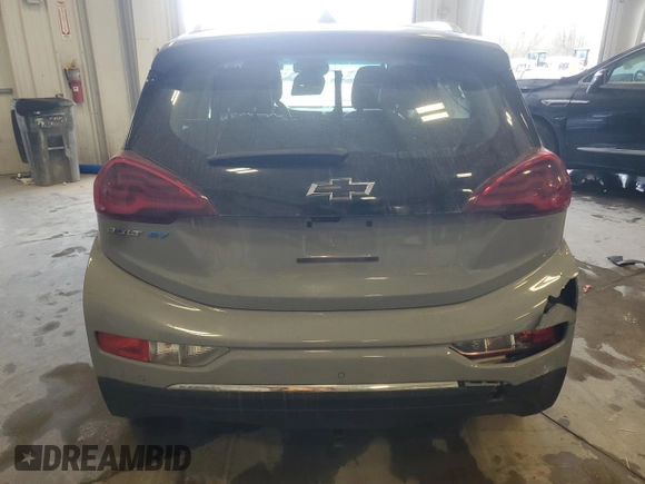 2021 Chevrolet Bolt EV Premier with VIN 1G1FZ6S06M4106959, listed as a Copart auction lot 55981405 with Not provided miles and Non repairable. Bid and sale history available at DreamBid. Image 6.