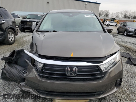 2023 Honda Odyssey EX-L z VIN 5FNRL6H69PB033309, wystawiony jako Copart lot #48559565 z przebiegiem 30 068 mil mil oraz Szkoda całkowita • Salvage title. Historia ofert i sprzedaży dostępna na DreamBid. Obrazek 5.