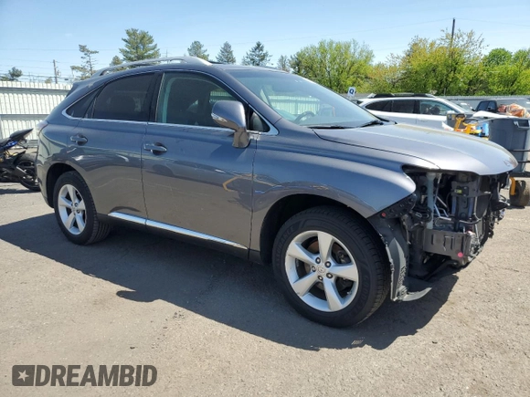 2015 Lexus RX 350 with VIN 2T2BK1BA4FC295693, listed as a Copart auction lot 54856955 with 104,430 mi miles and Salvage Title. Bid and sale history available at DreamBid. Image 4.
