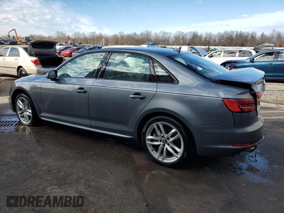 2017 Audi A4 Season of Audi Premium with VIN WAUDNAF45HN047474, listed as a Copart auction lot 86834754 with 93,548 mi miles and Salvage Title. Bid and sale history available at carsss.com. Image 2.