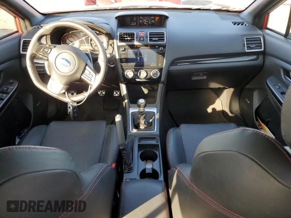 2017 Subaru WRX Limited with VIN JF1VA1L67H9815723, listed as a Copart auction lot 55255695 with 51,482 mi miles and Salvage Title. Bid and sale history available at carsss.com. Image 8.