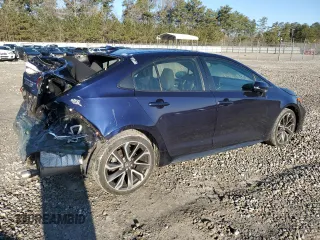 2022 Toyota Corolla SE with VIN JTDS4MCEXNJ081067, listed as a Copart auction lot 47721315 with 81,638 mi miles and Salvage Title. Bid and sale history available at DreamBid. Image 3.