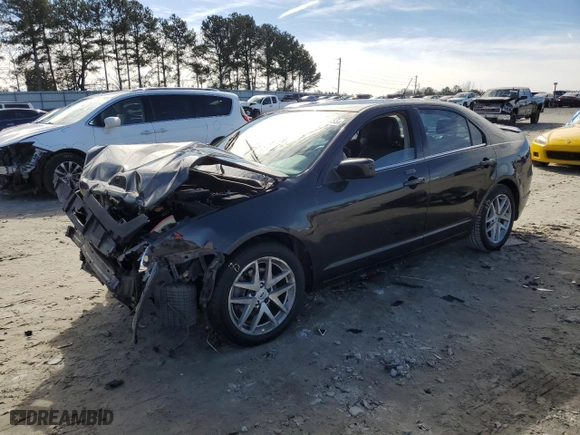 2012 Ford Fusion SEL with VIN 3FAHP0JA9CR354468, listed as a Copart auction lot 43184555 with 125,942 mi miles and Salvage Title. Bid and sale history available at carsss.com. Image 1.