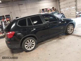 2013 BMW X3 xDrive28i with VIN 5UXWX9C57D0A18424, listed as a IAAI auction lot 41967945 with 106,479 mi miles. Bid and sale history available at carsss.com. Image 4.