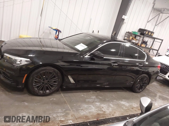 2018 BMW 5 Series 530i with VIN WBAJA5C52JWA37569, listed as a IAAI auction lot 41240799 with 80,116 mi miles and . Bid and sale history available at DreamBid. Image 15.