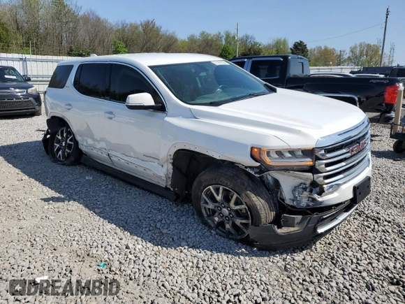 2020 GMC Acadia SLE z VIN 1GKKNKLA1LZ174366, wystawiony jako Copart lot #51362935 z przebiegiem 121 957 mil mil oraz Szkoda całkowita • Salvage title. Historia ofert i sprzedaży dostępna na DreamBid. Obrazek 4.