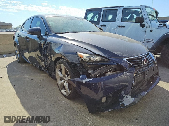 2014 Lexus IS 350 z VIN JTHBE1D24E5013032, wystawiony jako Copart lot #56166265 z przebiegiem 121 304 mil mil oraz Czysty tytuł • Clean title. Historia ofert i sprzedaży dostępna na DreamBid. Obrazek 4.