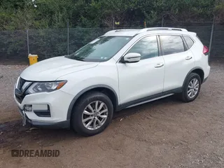 2017 Nissan Rogue SV with VIN KNMAT2MV9HP604372, listed as a IAAI auction lot 40372180 with 96,924 mi miles. Bid and sale history available at carsss.com. Image 18.