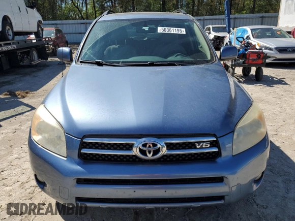 2006 Toyota RAV4 Limited with VIN JTMBK31V766009170, listed as a Copart auction lot 50361195 with 156,657 mi miles and Salvage Title. Bid and sale history available at carsss.com. Image 5.