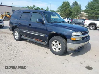 2005 Chevrolet Tahoe LS z VIN 1GNEK13T45J185545, wystawiony jako IAAI lot #42513671 z przebiegiem 206 777 mil mil oraz . Historia ofert i sprzedaży dostępna na DreamBid. Obrazek 1.
