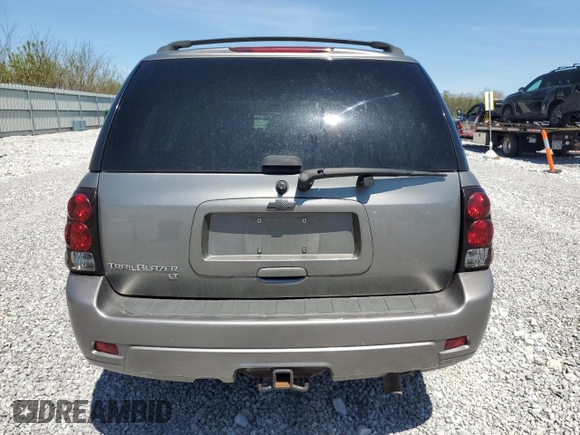 2008 Chevrolet TrailBlazer 3LT with VIN 1GNDT13S582192518, listed as a Copart auction lot 54717155 with 176,400 mi miles and Salvage Title. Bid and sale history available at DreamBid. Image 6.