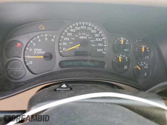 2004 Chevrolet Tahoe LS z VIN 1GNEC13Z74R212156, wystawiony jako Copart lot #54797605 z przebiegiem 201 902 mil mil oraz Szkoda całkowita • Salvage title. Historia ofert i sprzedaży dostępna na DreamBid. Obrazek 9.