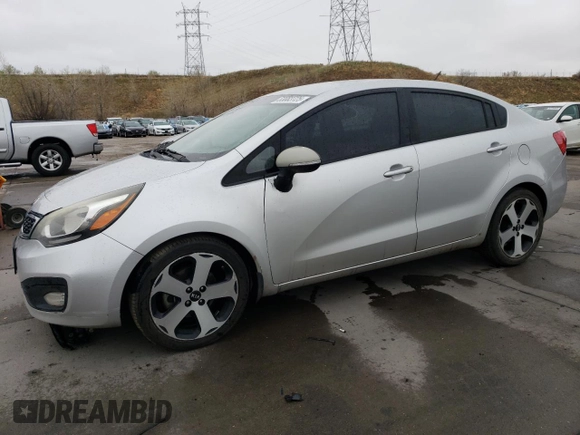 2015 Kia Rio EX with VIN KNADN4A33F6447668, listed as a Copart auction lot 53083725 with 96,168 mi miles and Clean Title. Bid and sale history available at carsss.com. Image 1.