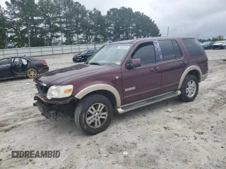 2007 Ford Explorer Eddie Bauer z VIN 1FMEU74867UB67609, wystawiony jako Copart lot #55626955 z przebiegiem 244 887 mil mil oraz Szkoda całkowita • Salvage title. Historia ofert i sprzedaży dostępna na DreamBid. Obrazek 1.