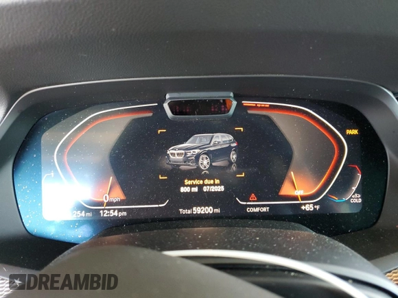 2020 BMW X5 xDrive40i with VIN 5UXCR6C02L9C72472, listed as a Copart auction lot 48023145 with 59,200 mi miles and Salvage title. Bid and sale history available at DreamBid. Image 9.