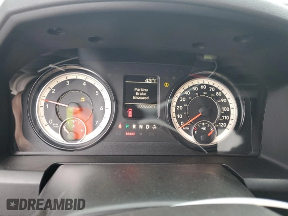 2018 Ram 1500 Express with VIN 1C6RR7KT4JS142264, listed as a Copart auction lot 42101065 with 130,662 mi miles and Salvage title. Bid and sale history available at DreamBid. Image 9.