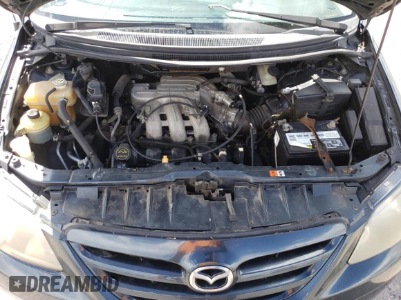 2004 Mazda MPV LX with VIN JM3LW28A740501128, listed as a Copart auction lot 48497405 with 277,365 mi miles and Salvage Title. Bid and sale history available at carsss.com. Image 12.