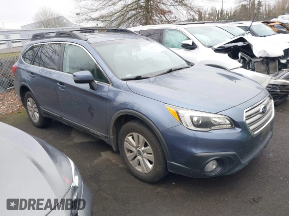 2016 Subaru Outback 2.5i Premium with VIN 4S4BSAHCXG3247005, listed as a IAAI auction lot 41372062 with 89,829 mi miles. Bid and sale history available at carsss.com. Image 1.