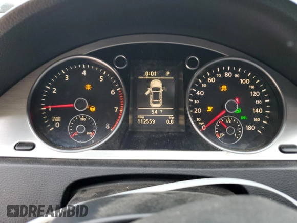 2010 Volkswagen CC Luxury z VIN WVWHL7AN7AE515191, wystawiony jako Copart lot #75497694 z przebiegiem 112 559 mil mil oraz Szkoda całkowita • Salvage title. Historia ofert i sprzedaży dostępna na DreamBid. Obrazek 9.