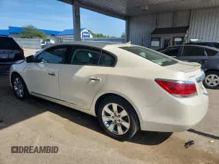 2011 Buick LaCrosse CXL with VIN 1G4GC5ED7BF124342, listed as a Copart auction lot 62052615 with 74,236 mi miles and Salvage title. Bid and sale history available at DreamBid. Image 2.