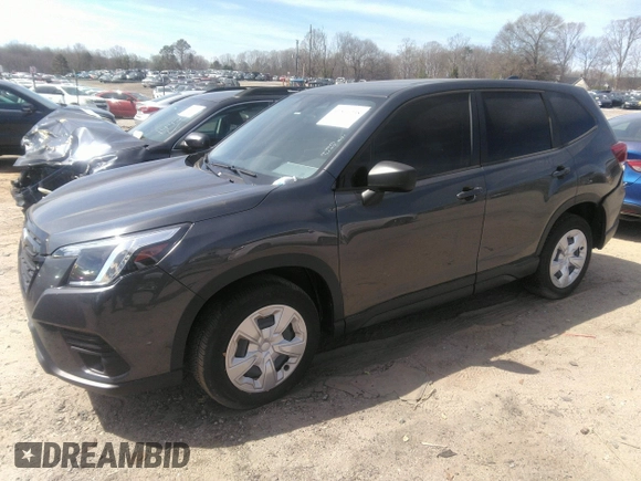 2023 Subaru Forester with VIN JF2SKAAC9PH477458, listed as a IAAI auction lot 41801238 with 2,557 mi miles and . Bid and sale history available at DreamBid. Image 2.