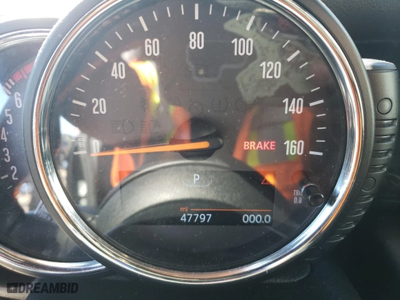 2016 MINI Cooper Hardtop S with VIN WMWXP7C59G3B33097, listed as a Copart auction lot 42723794 with 47,797 mi miles and Salvage Title. Bid and sale history available at carsss.com. Image 9.