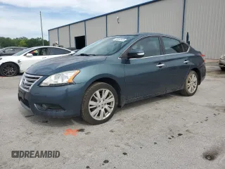 2015 Nissan Sentra SL with VIN 3N1AB7AP7FY218537, listed as a Copart auction lot 50412915 with 89,699 mi miles and Salvage Title. Bid and sale history available at DreamBid. Image 1.