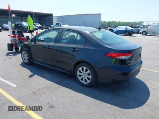 2021 Toyota Corolla LE with VIN 5YFEPMAE9MP191612, listed as a IAAI auction lot 41977110 with 83,639 mi miles and . Bid and sale history available at DreamBid. Image 3.
