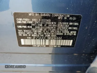 2021 Subaru Forester Limited z VIN JF2SKAUC7MH494444, wystawiony jako Copart lot #61404755 z przebiegiem 66 980 mil mil oraz Szkoda całkowita • Salvage title. Historia ofert i sprzedaży dostępna na DreamBid. Obrazek 15.