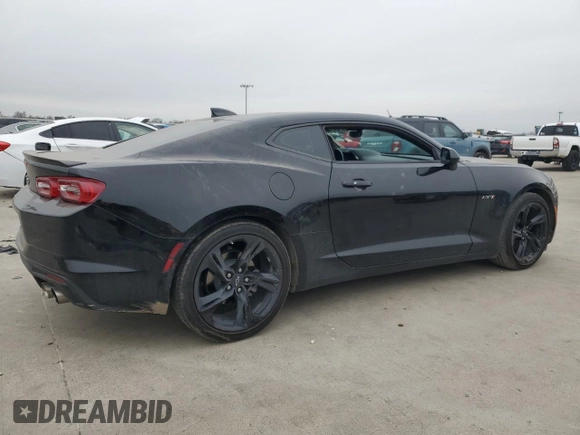 2023 Chevrolet Camaro LT1 with VIN 1G1FF1R79P0103919, listed as a Copart auction lot 87484144 with 26,773 mi miles and Salvage Title. Bid and sale history available at DreamBid. Image 3.