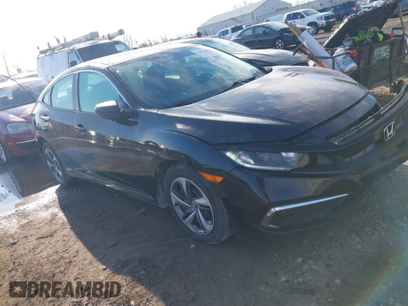 2020 Honda Civic LX with VIN 19XFC2F68LE029699, listed as a IAAI auction lot 41894102 with 113,900 mi miles and . Bid and sale history available at DreamBid. Image 1.