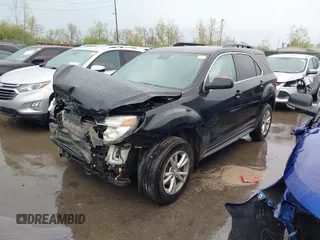 2016 Chevrolet Equinox LT with VIN 2GNALCEK7G6104484, listed as a IAAI auction lot 42114094 with 77,020 mi miles and . Bid and sale history available at carsss.com. Image 2.