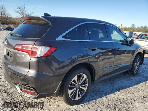 2016 Acura RDX Advance Pkg with VIN 5J8TB3H76GL009709, listed as a Copart auction lot 45685505 with 58,935 mi miles and Salvage Title. Bid and sale history available at carsss.com. Image 3.