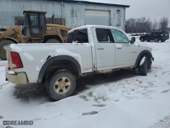 2010 Dodge Ram 1500 ST with VIN 1D7RV1GP9AS159628, listed as a Copart auction lot 85763184 with 190,537 mi miles and Clean Title. Bid and sale history available at carsss.com. Image 3.