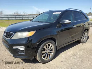 2012 Kia Sorento SX with VIN 5XYKW4A24CG188745, listed as a Copart auction lot 47576515 with 221,592 mi miles and Salvage Title. Bid and sale history available at carsss.com. Image 1.