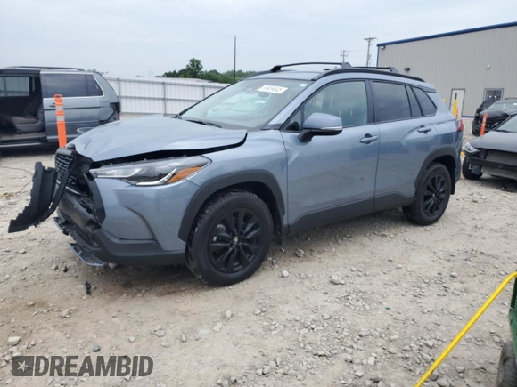 2024 Toyota Corolla Cross LE with VIN 7MUCAABGXRV118308, listed as a Copart auction lot 59959645 with 11,972 mi miles and Non repairable. Bid and sale history available at DreamBid. Image 1.