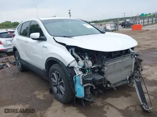 2020 Honda CR-V Hybrid EX-L with VIN 7FART6H8XLE017992, listed as a IAAI auction lot 39994719 with NaN miles. Bid and sale history available at carsss.com. Image 1.