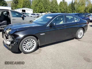 2011 BMW 5 Series 535i with VIN WBAFR7C56BC604800, listed as a Copart auction lot 53916605 with 85,442 mi miles and Salvage Title. Bid and sale history available at carsss.com. Image 1.