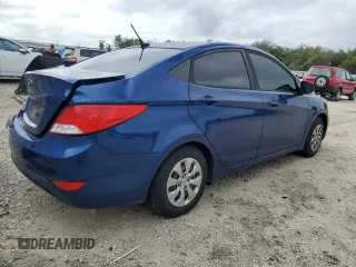 2017 Hyundai Accent SE with VIN KMHCT4AE5HU279435, listed as a Copart auction lot 87079404 with 126,166 mi miles and Salvage Title. Bid and sale history available at carsss.com. Image 3.