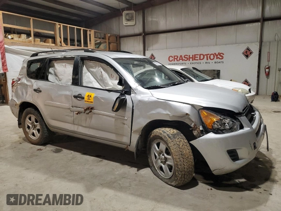 2010 Toyota RAV4 with VIN 2T3BF4DV9AW081243, listed as a Copart auction lot 45546555 with 66,450 mi miles and Salvage Title. Bid and sale history available at carsss.com. Image 4.