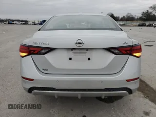 2021 Nissan Sentra SV with VIN 3N1AB8CV9MY286143, listed as a Copart auction lot 48141605 with 71,446 mi miles and Salvage Title. Bid and sale history available at carsss.com. Image 6.